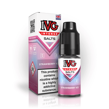 IVG Intense Salts - Strawberry Ice - PJW Vapes | UK Leading Vape Wholesaler