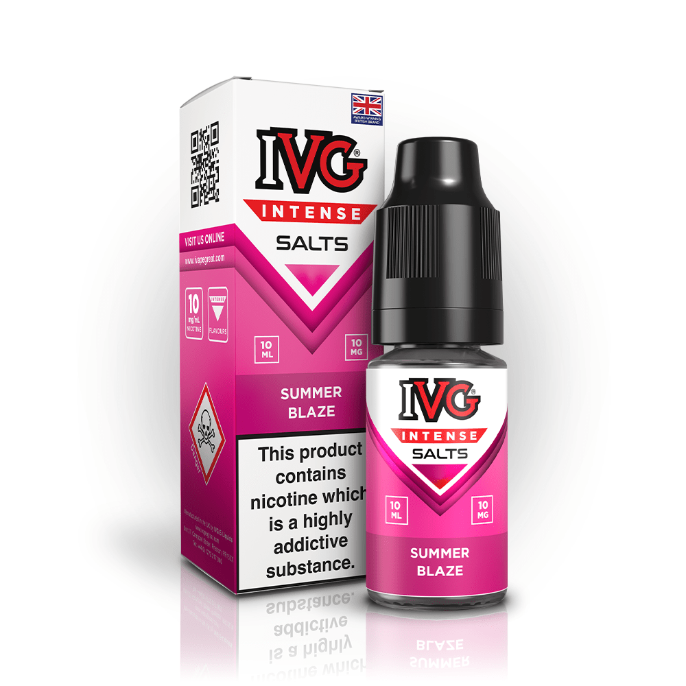 IVG Intense Salts - Summer Blaze - PJW Vapes | UK Leading Vape Wholesaler