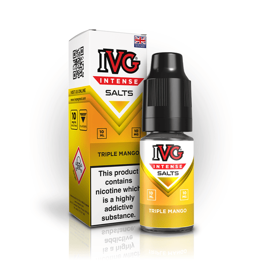 IVG Intense Salts - Triple Mango - PJW Vapes | UK Leading Vape Wholesaler