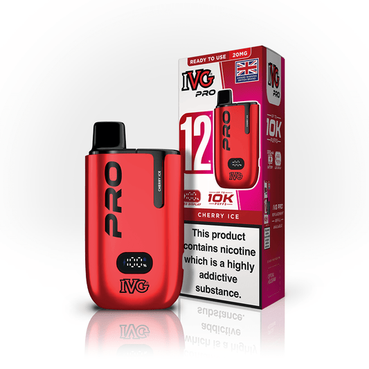 IVG Pro Kit - Cherry Ice - PJW Vapes | UK Leading Vape Wholesaler