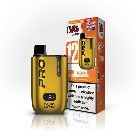 IVG Pro Kit - Fizzy Orange - PJW Vapes | UK Leading Vape Wholesaler