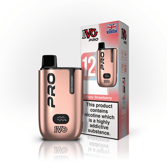 IVG PRO Kit - Fizzy Strawberry - PJW Vapes | UK Leading Vape Wholesaler