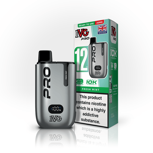 IVG Pro Kit - Fresh Mint - PJW Vapes | UK Leading Vape Wholesaler