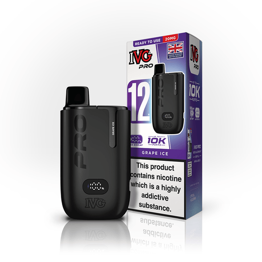 IVG Pro Kit - Grape Ice - PJW Vapes | UK Leading Vape Wholesaler