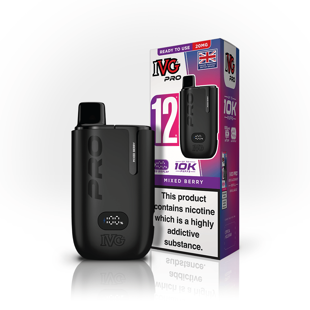 IVG Pro Kit - Mixed Berry - PJW Vapes | UK Leading Vape Wholesaler