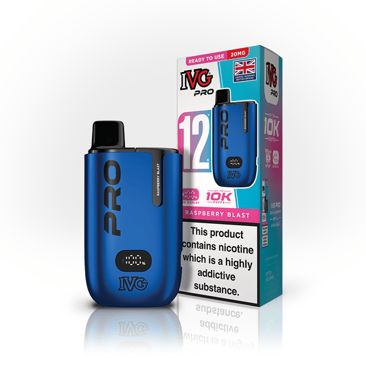 IVG Pro Kit - Raspberry Blast - PJW Vapes | UK Leading Vape Wholesaler
