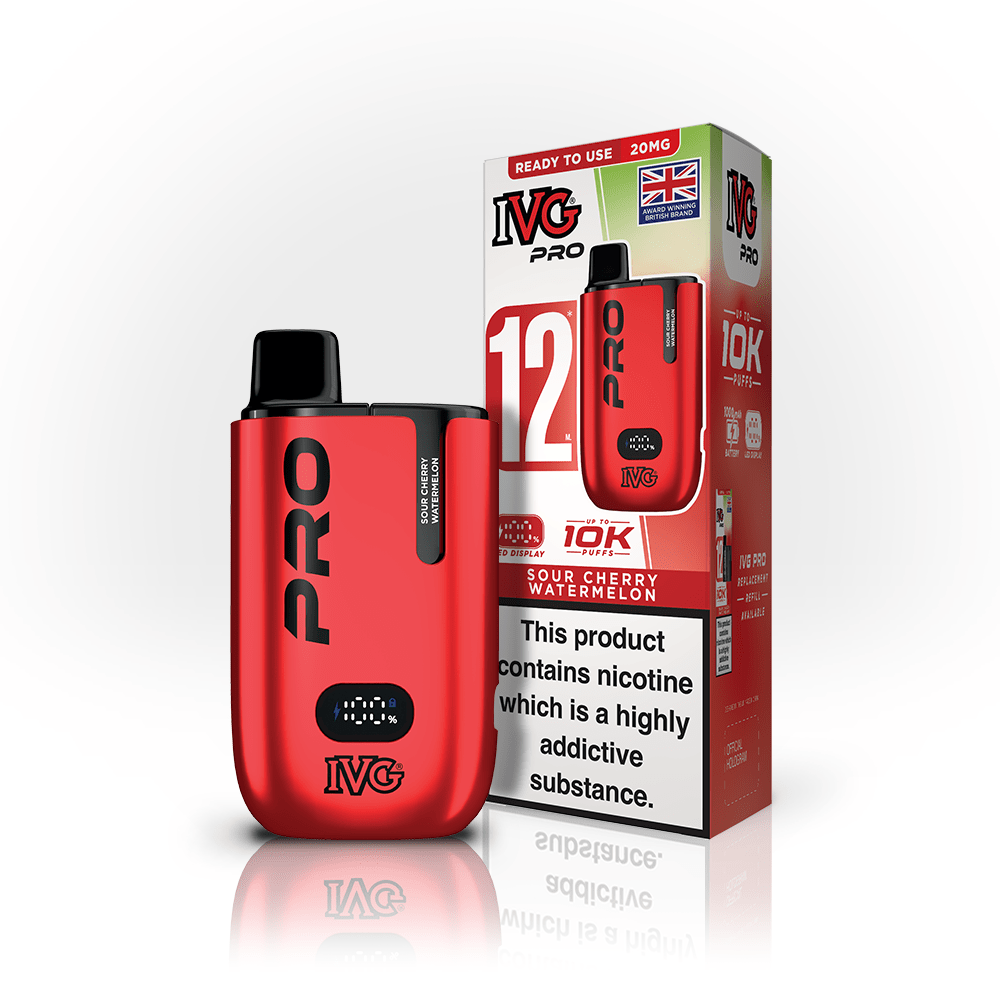 IVG Pro Kit - Sour Cherry Watermelon - PJW Vapes | UK Leading Vape Wholesaler