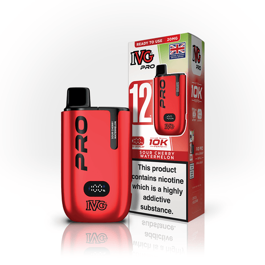IVG Pro Kit - Sour Cherry Watermelon - PJW Vapes | UK Leading Vape Wholesaler