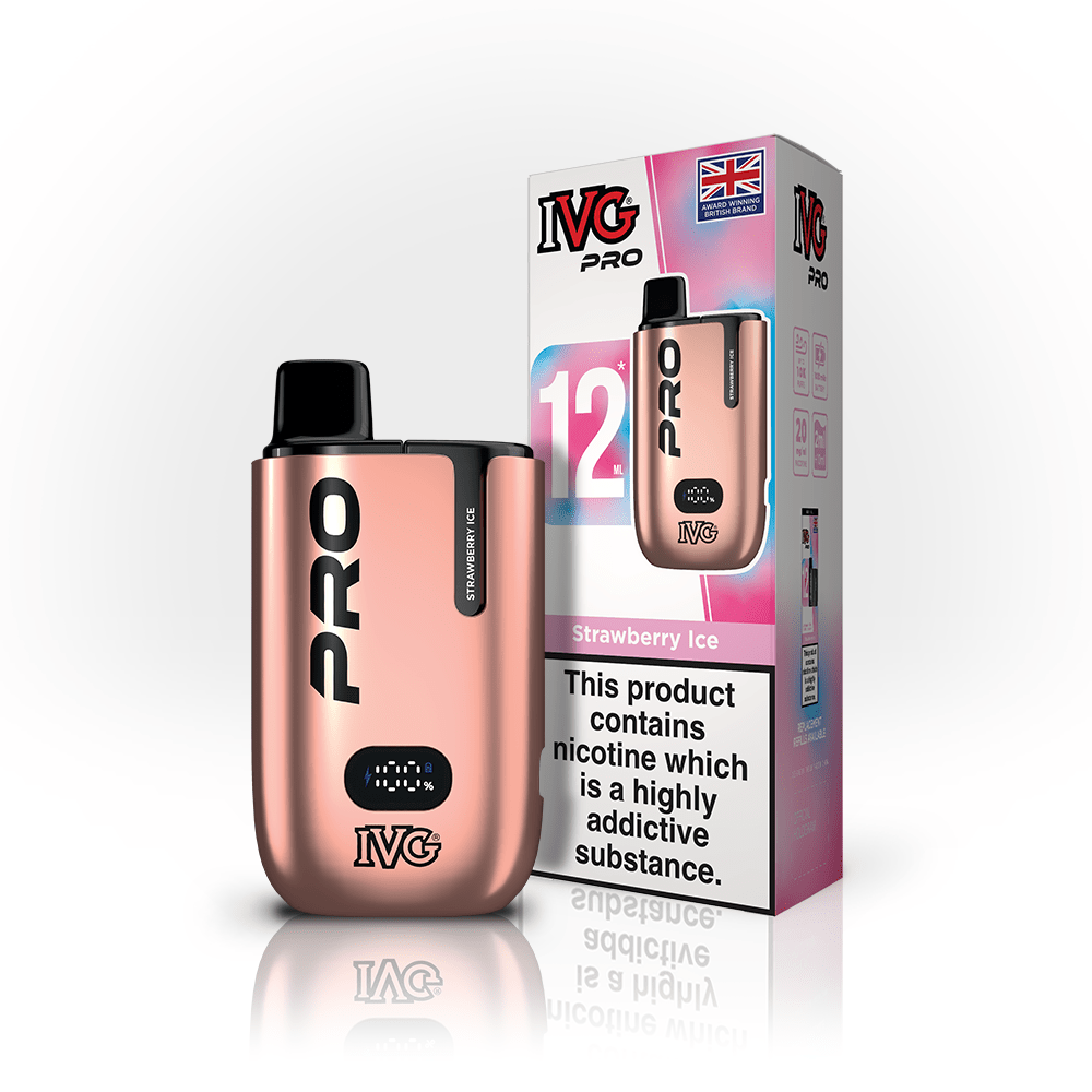 IVG PRO Kit - Strawberry Ice - PJW Vapes | UK Leading Vape Wholesaler