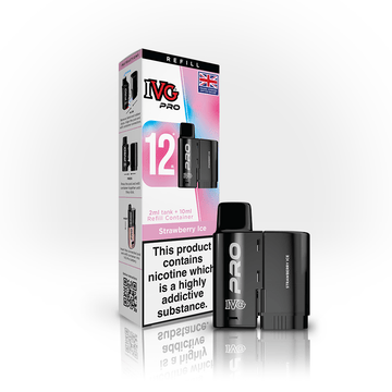 IVG PRO Refill - Strawberry Ice - PJW Vapes | UK Leading Vape Wholesaler