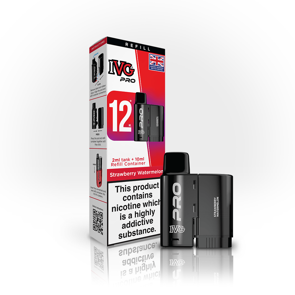 IVG PRO Refill - Strawberry Watermelon - PJW Vapes | UK Leading Vape Wholesaler