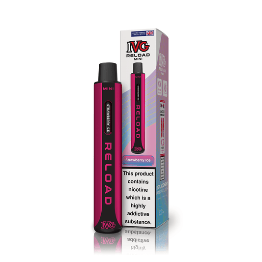 IVG Reload Mini Kit - Strawberry Ice - PJW Vapes | UK Leading Vape Wholesaler
