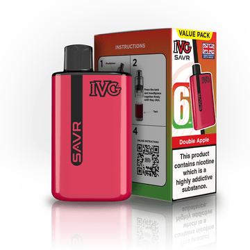 IVG SAVR 3K Kit - Double Apple - PJW Vapes | UK Leading Vape Wholesaler