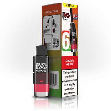 IVG Savr 3K - Refill - Double Apple - PJW Vapes | UK Leading Vape Wholesaler