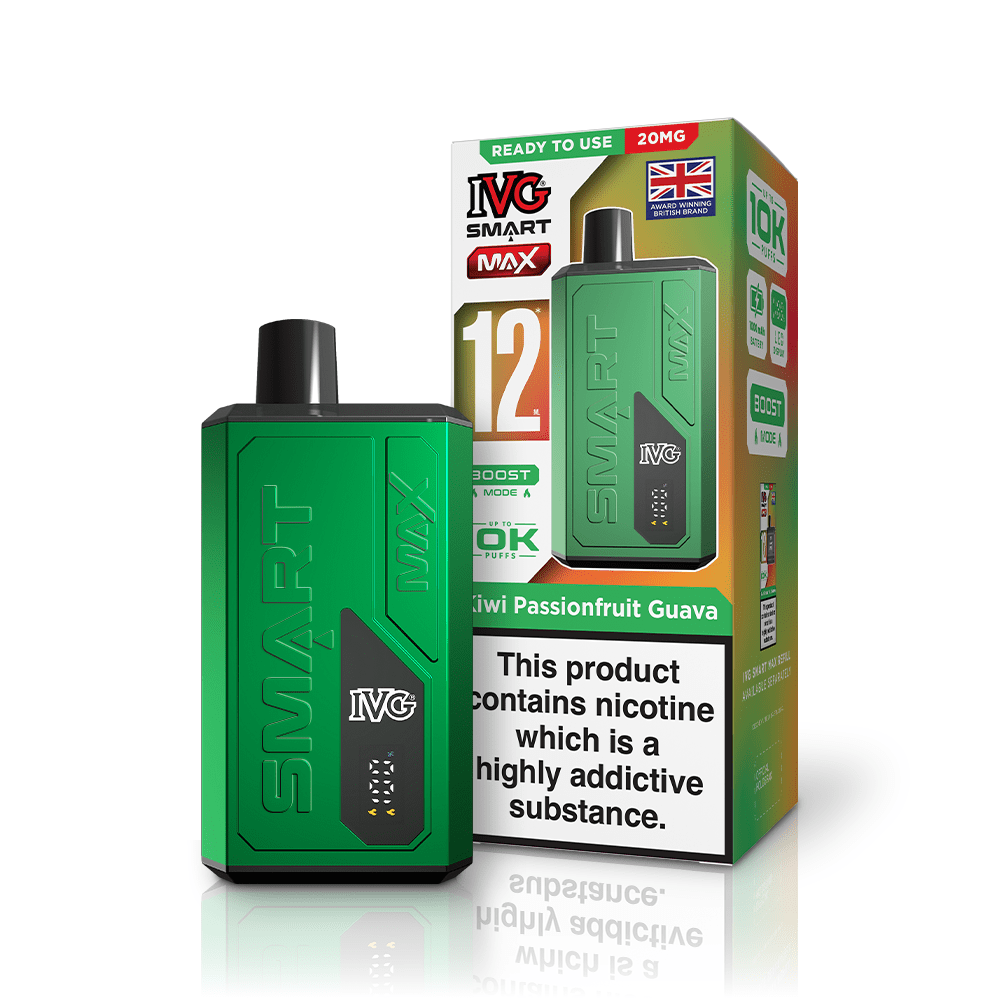 IVG Smart Max Kit - Kiwi Passionfruit Guava - PJW Vapes | UK Leading Vape Wholesaler