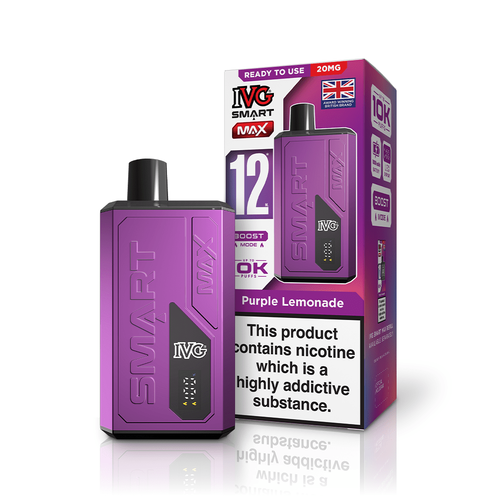 IVG Smart Max Kit - Purple Lemonade - PJW Vapes | UK Leading Vape Wholesaler