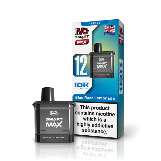 IVG Smart Max - Refill - Blue Razz Lemonade - PJW Vapes | UK Leading Vape Wholesaler