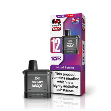 IVG Smart Max Refill - Mixed Berries - PJW Vapes | UK Leading Vape Wholesaler