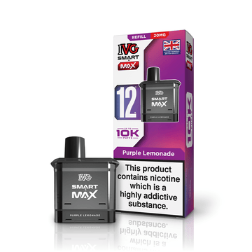 IVG Smart Max Refill - Purple Lemonade - PJW Vapes | UK Leading Vape Wholesaler