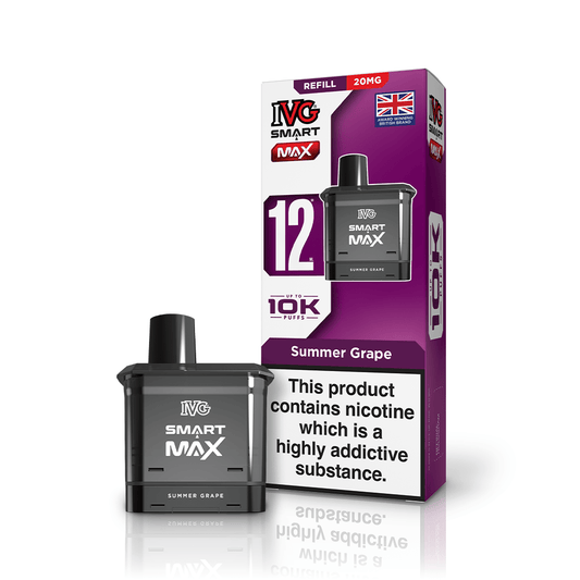 IVG Smart Max Refill - Summer Grape - PJW Vapes | UK Leading Vape Wholesaler