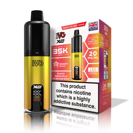 IVG XL35 Kit - Guava Pineapple Passionfruit - PJW Vapes | UK Leading Vape Wholesaler