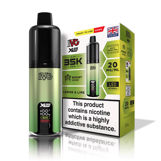 IVG XL35 Kit - Lemon & Lime - PJW Vapes | UK Leading Vape Wholesaler
