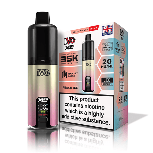 IVG XL35 Kit - Peach Ice - PJW Vapes | UK Leading Vape Wholesaler