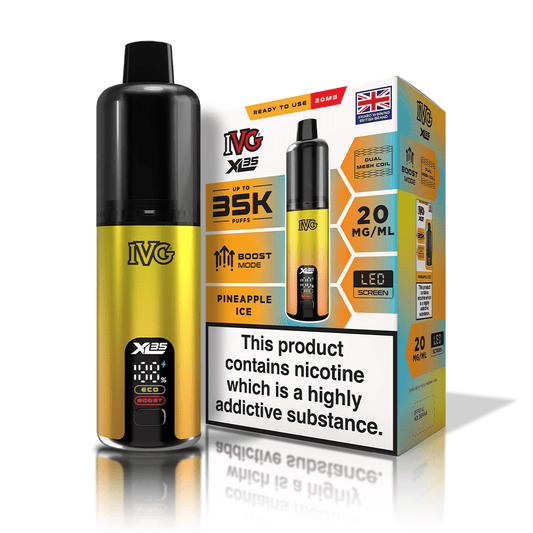 IVG XL35 Kit - Pineapple Ice - PJW Vapes | UK Leading Vape Wholesaler