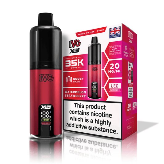 IVG XL35 Kit - Watermelon Strawberry - PJW Vapes | UK Leading Vape Wholesaler