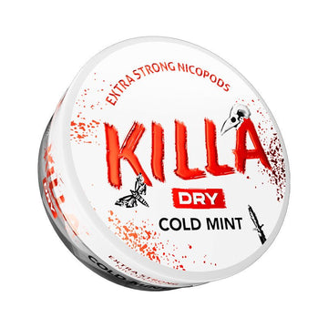 Killa Dry - Cold Mint - PJW Vapes | UK Leading Vape Wholesaler