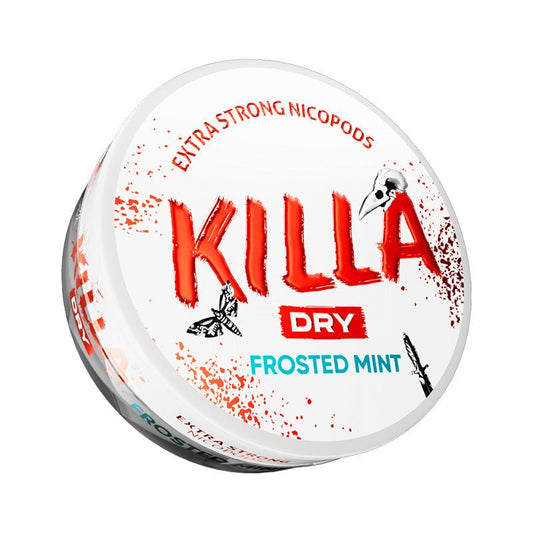 Killa Dry - Frosted Mint - PJW Vapes | UK Leading Vape Wholesaler