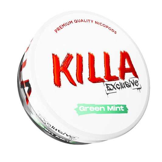 Killa Exclusive - Green Mint - PJW Vapes | UK Leading Vape Wholesaler