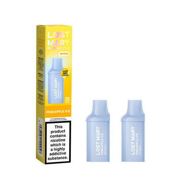 Lost Mary BM600 - Pods - Strawberry Ice - PJW Vapes | UK Leading Vape Wholesaler