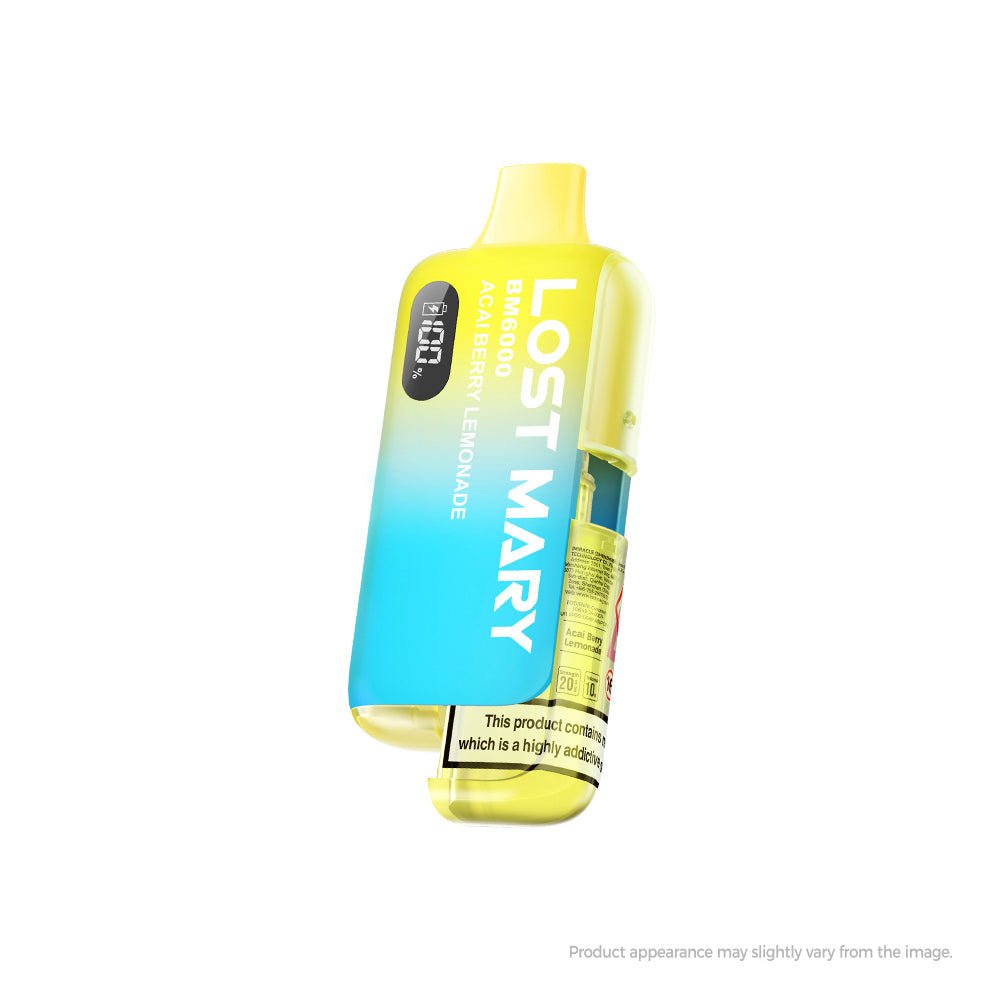 Lost Mary BM6000 - Acai Berry Lemonade - PJW Vapes | UK Leading Vape Wholesaler