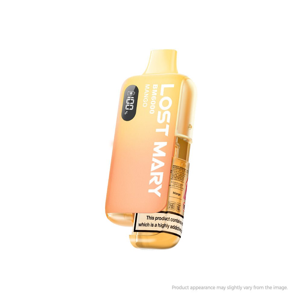 Lost Mary BM6000 - Mango - PJW Vapes | UK Leading Vape Wholesaler