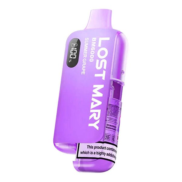 Lost Mary BM6000 - Summer Grape - PJW Vapes | UK Leading Vape Wholesaler
