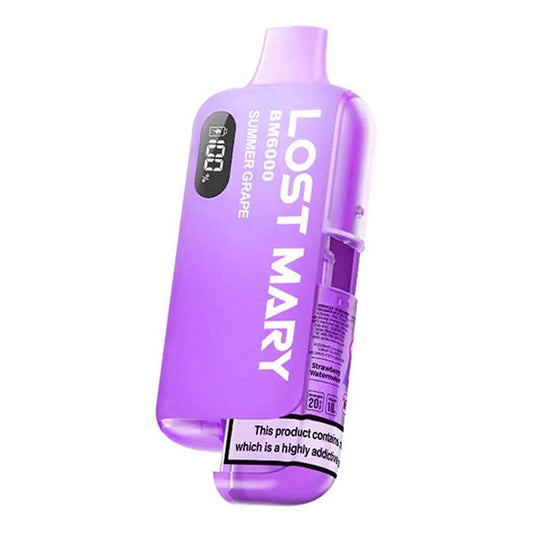 Lost Mary BM6000 - Summer Grape - PJW Vapes | UK Leading Vape Wholesaler