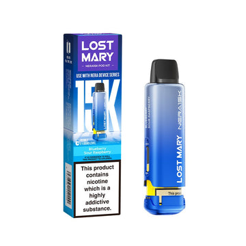 Lost Mary Nera 15K Kit - Blueberry Sour Raspberry - PJW Vapes | UK Leading Vape Wholesaler