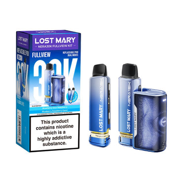 Lost Mary Nera 30K Kit - Blue Edition - PJW Vapes | UK Leading Vape Wholesaler