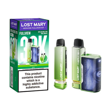 Lost Mary Nera 30K Kit - Green Edition - PJW Vapes | UK Leading Vape Wholesaler