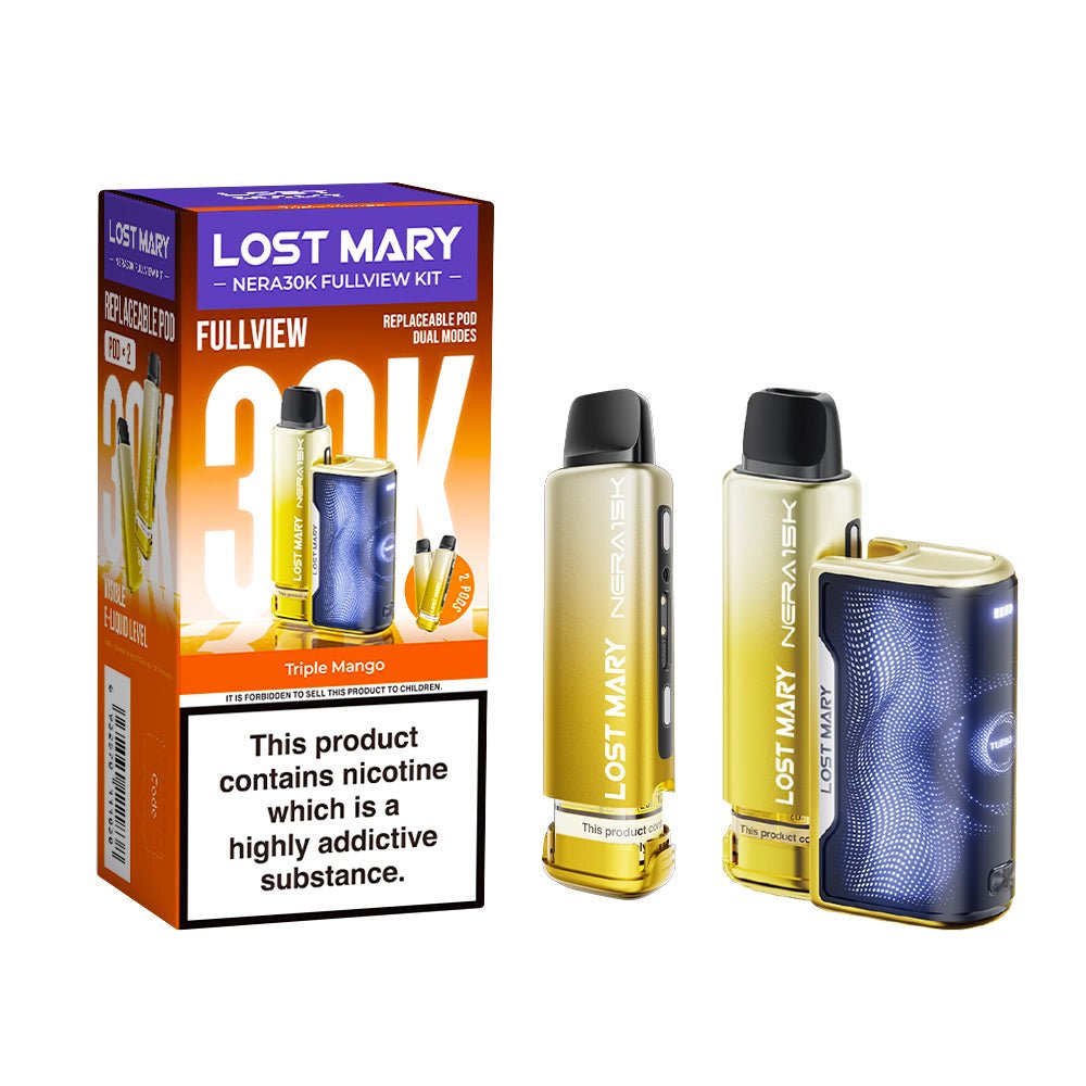 Lost Mary Nera 30K Kit - Triple Mango - PJW Vapes | UK Leading Vape Wholesaler