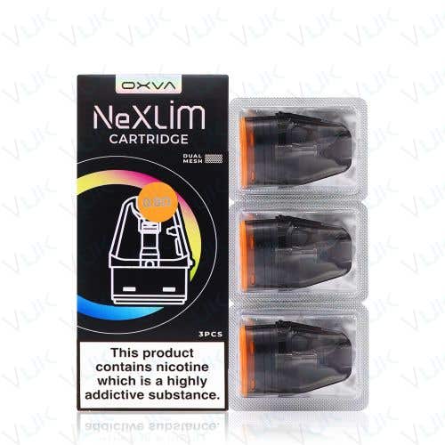 Oxva NeXlim Replacement Pod - 0.8 Ohm Mesh - PJW Vapes | UK Leading Vape Wholesaler