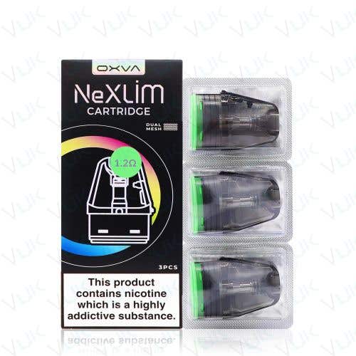 Oxva NeXlim Replacement Pod - 1.2 Ohm Mesh - PJW Vapes | UK Leading Vape Wholesaler