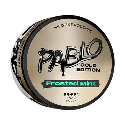 Pablo - Gold Edition - Frosted Mint - PJW Vapes | UK Leading Vape Wholesaler