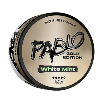 Pablo - Gold Edition - White Mint - PJW Vapes | UK Leading Vape Wholesaler