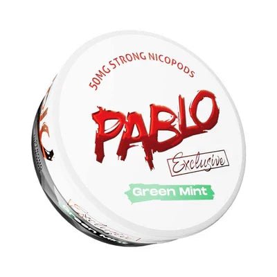 Pablo - Green Mint - PJW Vapes | UK Leading Vape Wholesaler