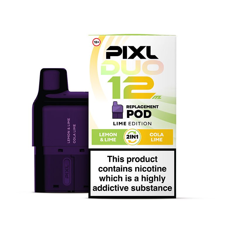Pixl Duo 12 Refill - Lime Edition - PJW Vapes | UK Leading Vape Wholesaler