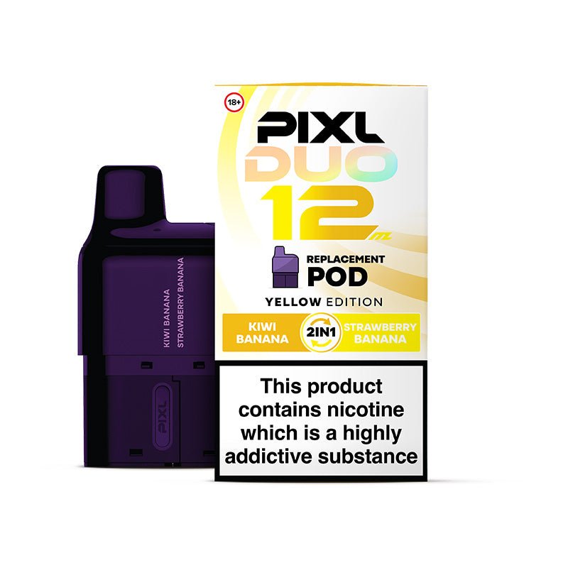 Pixl Duo 12 Refill - Yellow Edition - PJW Vapes | UK Leading Vape Wholesaler