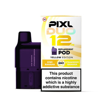 Pixl Duo 12 Refill - Yellow Edition - PJW Vapes | UK Leading Vape Wholesaler