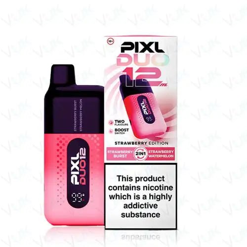 PIXL Duo - Strawberry Edition - PJW Vapes | UK Leading Vape Wholesaler